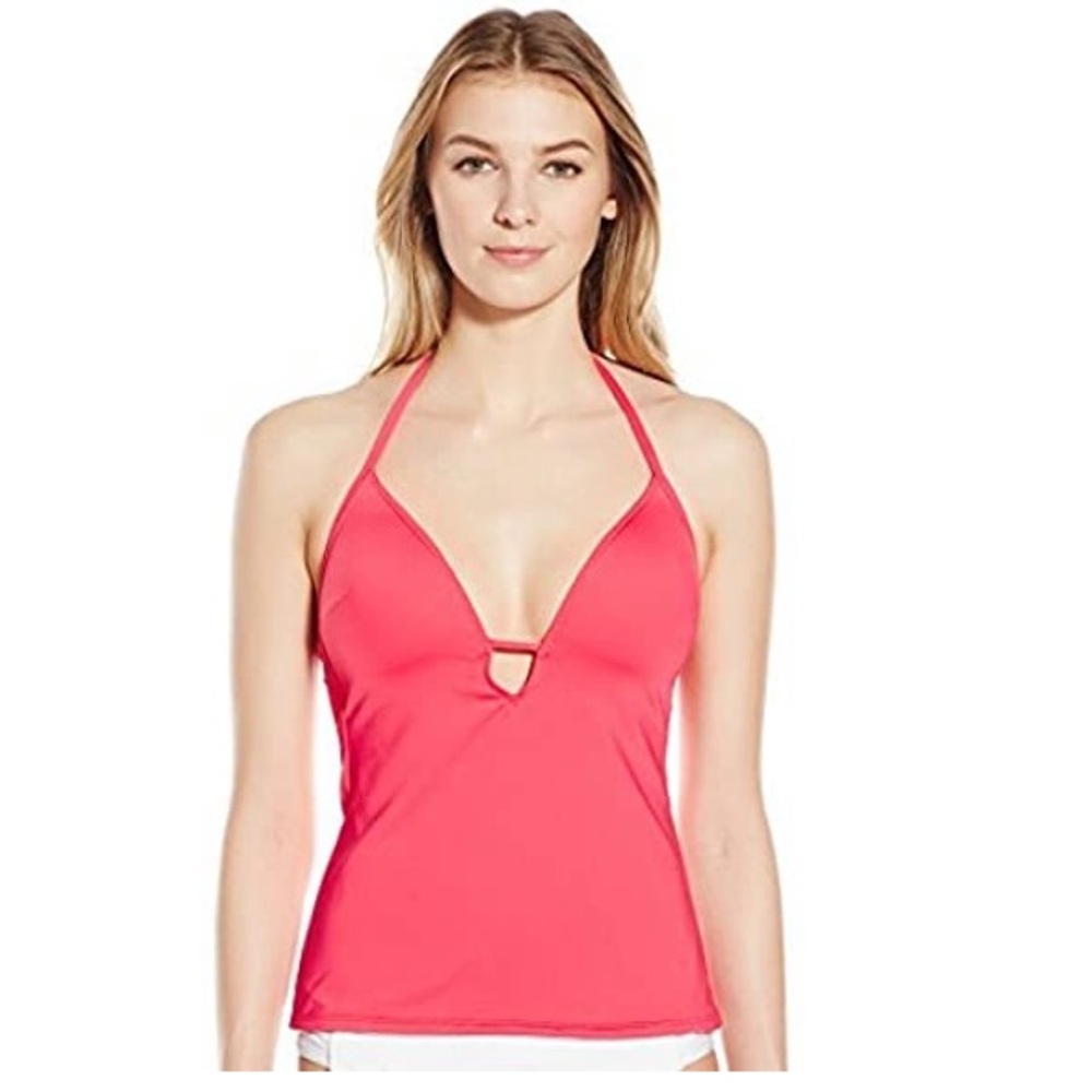 Kenneth Cole Strappy Hour Tankini - Turquoise